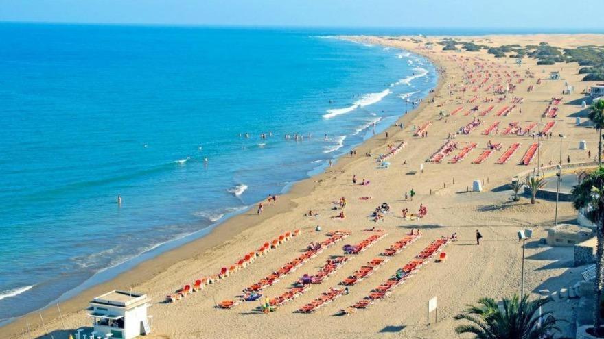 Apartamentos Europa, Playa del Inglés Esterno foto